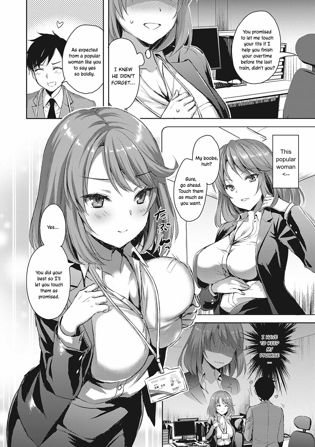 Hentai Manga Comic-When A Contrarian OL Works Overtime with Her Junior Colleague-Read-2